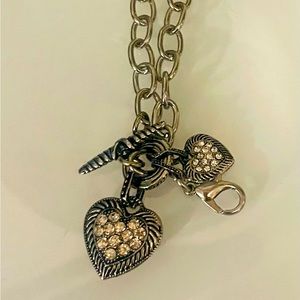 JewelKade silver heart necklace